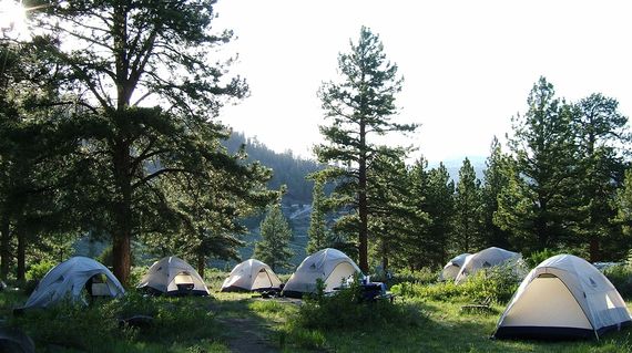 Immerse yourself in the natural landscape camping during the tour - the default pricing is for camping. Campsites used are Garcia Park primitive camp and Red River Campground