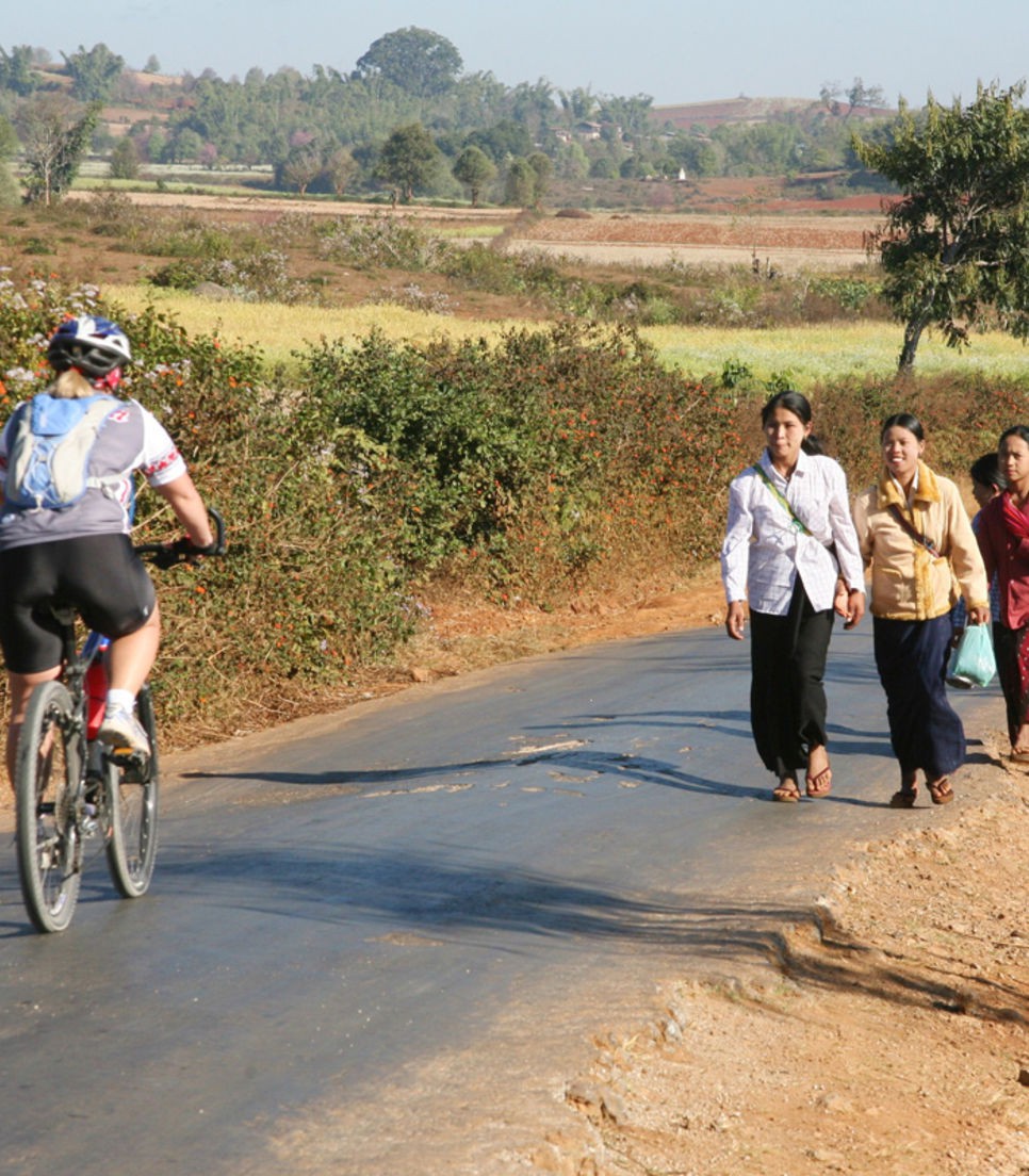 Cycle the back roads and see the real Myanmar