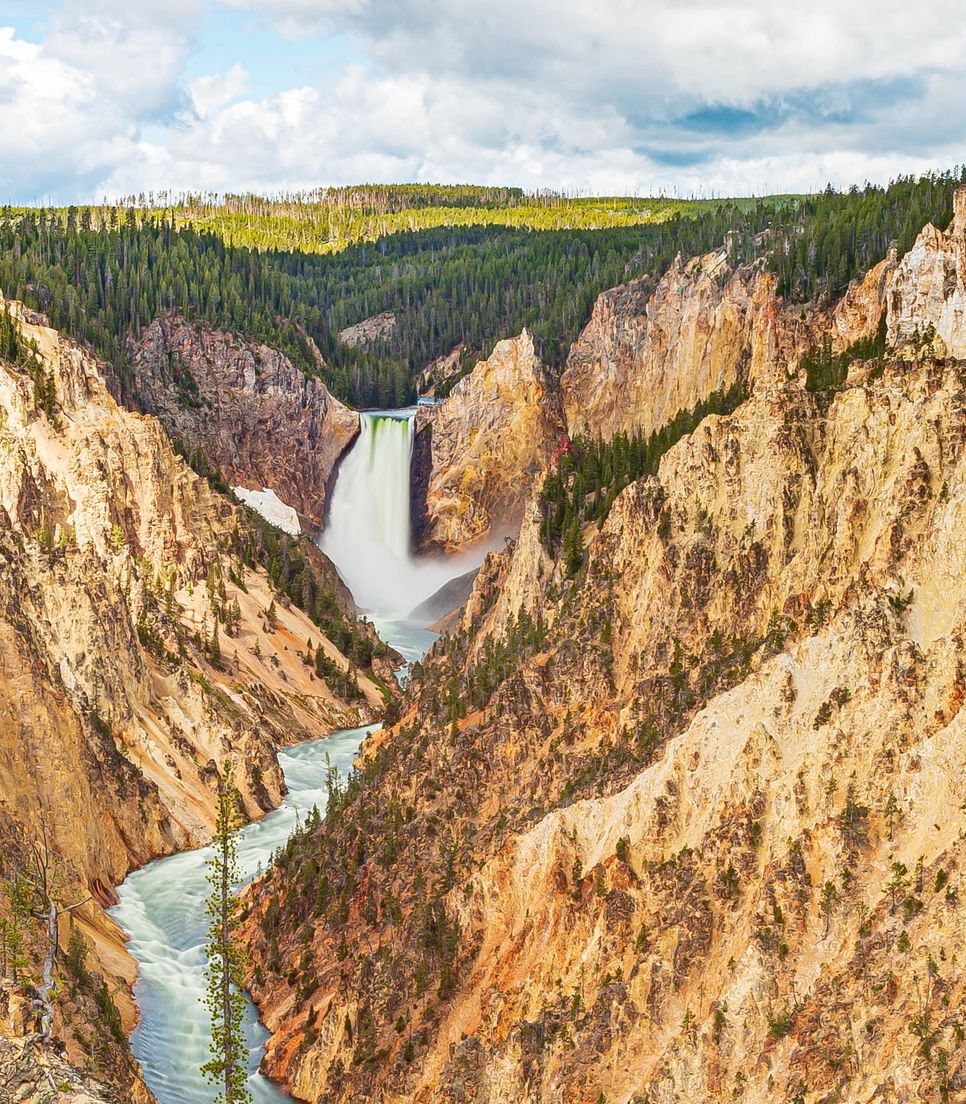 Bike and hike the pristine and immense landscape of Yellowstone