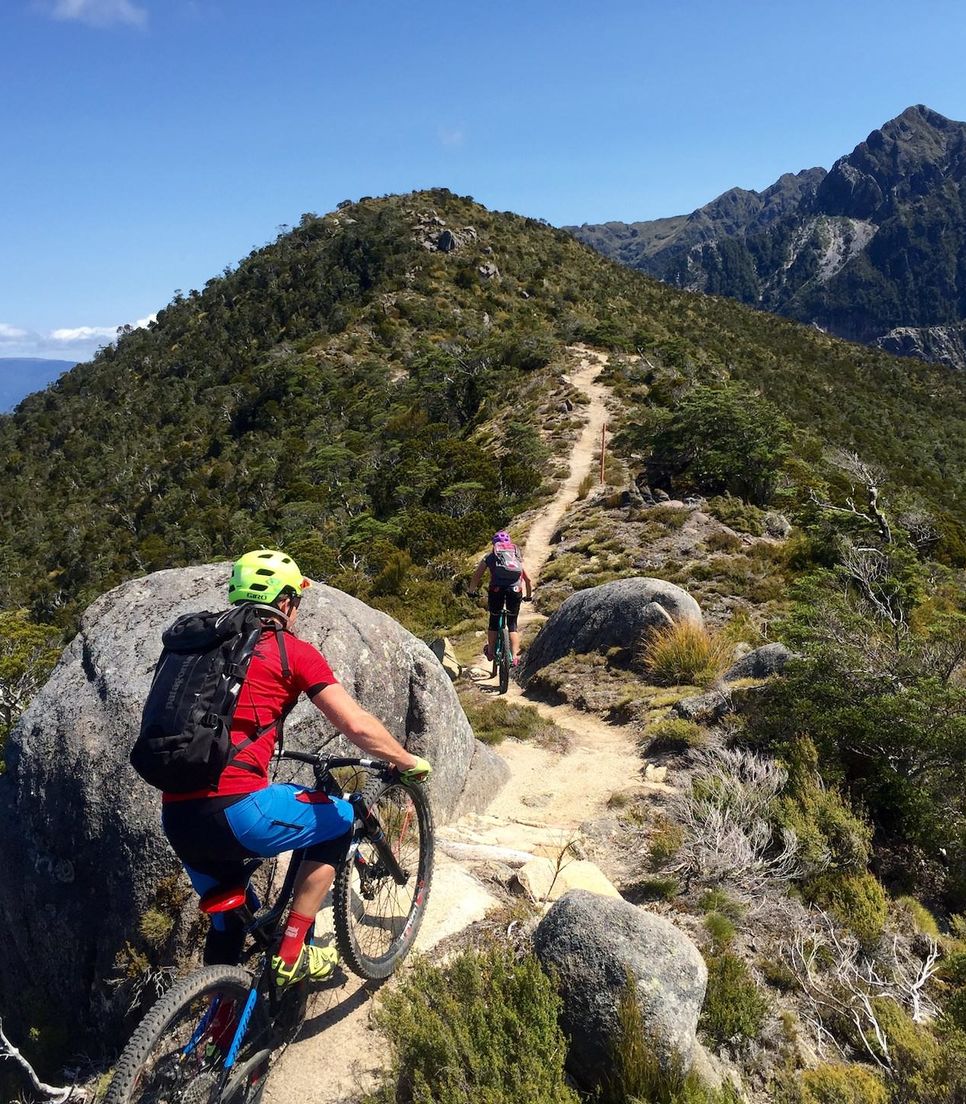 Take on the best of the South Island's mountain biking with expert guides and epic locales