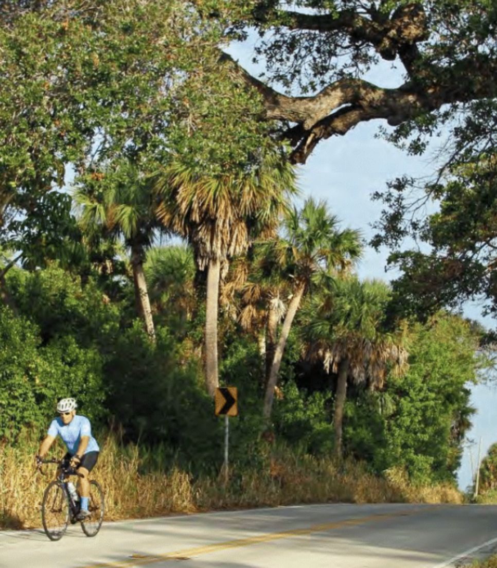 Bike Florida and enjoy sea and country views