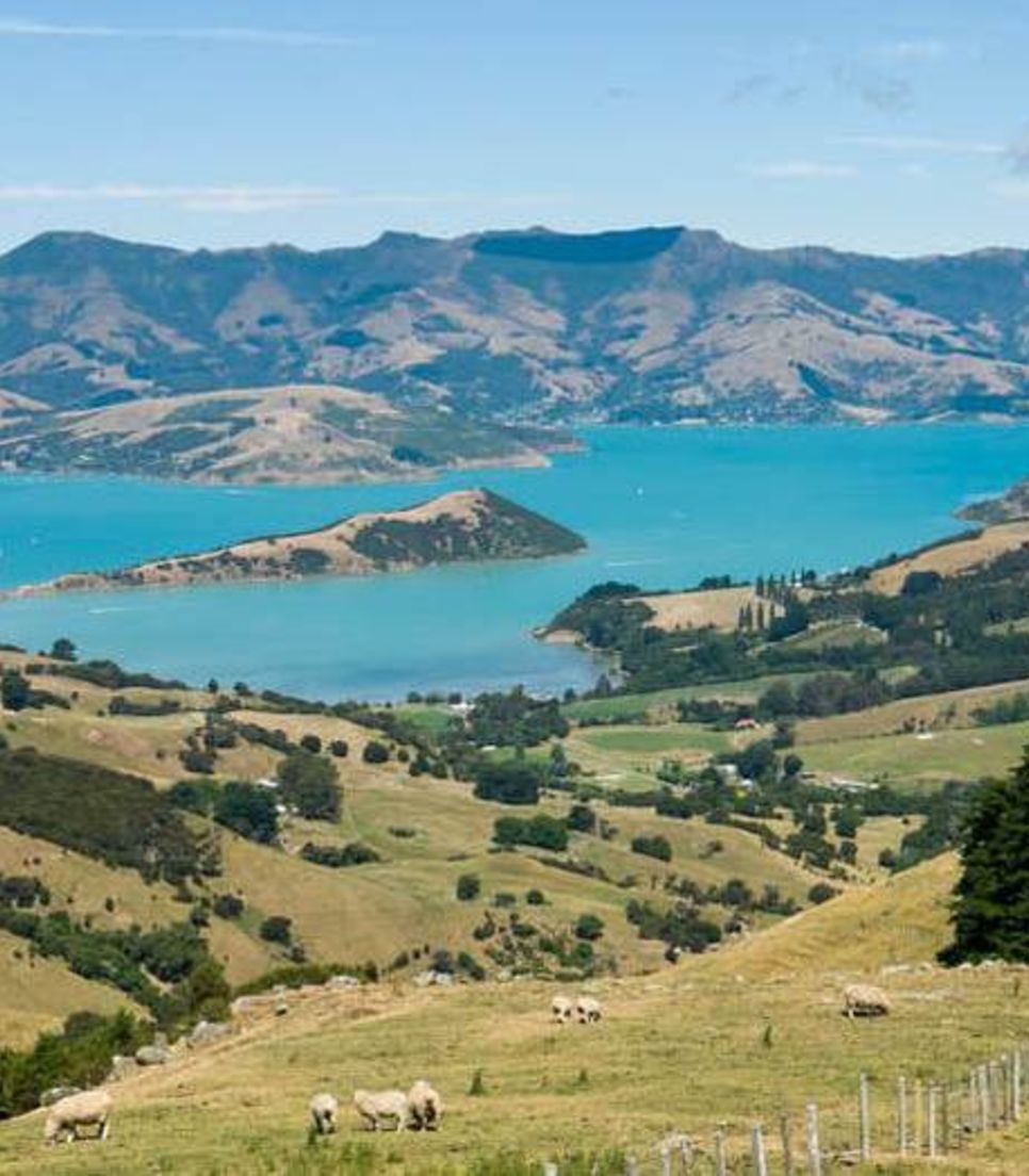 Spend the first day on a stunning ride of the Banks Peninsula