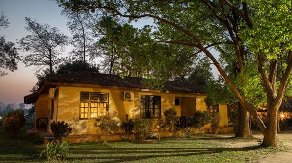 Enjoy two days in rustic yet comfortable accommodations near the Chitwan National Park