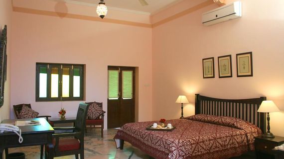 Relish your stay in another heritage hotel with gorgeous interiors and a welcoming pool