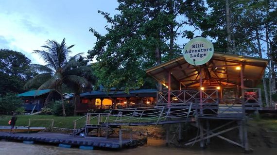 A secluded hideaway on the banks of the Kinabatagan River