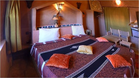 A classic riad with invitingly comfortable rooms, perfect after a day of cycling.