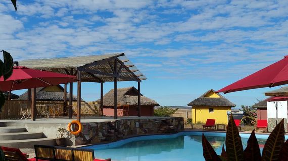 Bask under the blue skies or starry nights at this property on the foot of Isalo National Park