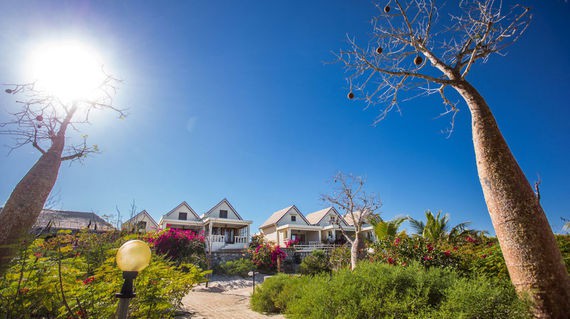 Sleep in comfortable luxury at this charming hotel by the sea