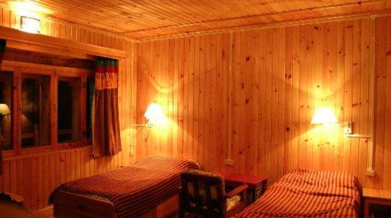 A comfortable accommodation with hints of Swiss and Bhutanese culture