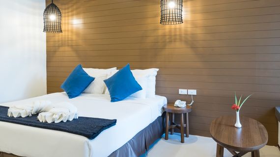 Set on a beach along the Gulf of Thailand is your pleasant accommodation with airy rooms and beach side outdoor pool.