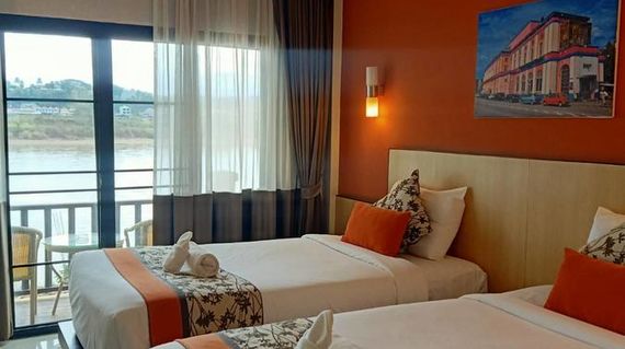 A modern hotel in Chiang Khong with a youthful vibe and splendid views of the Mekong River