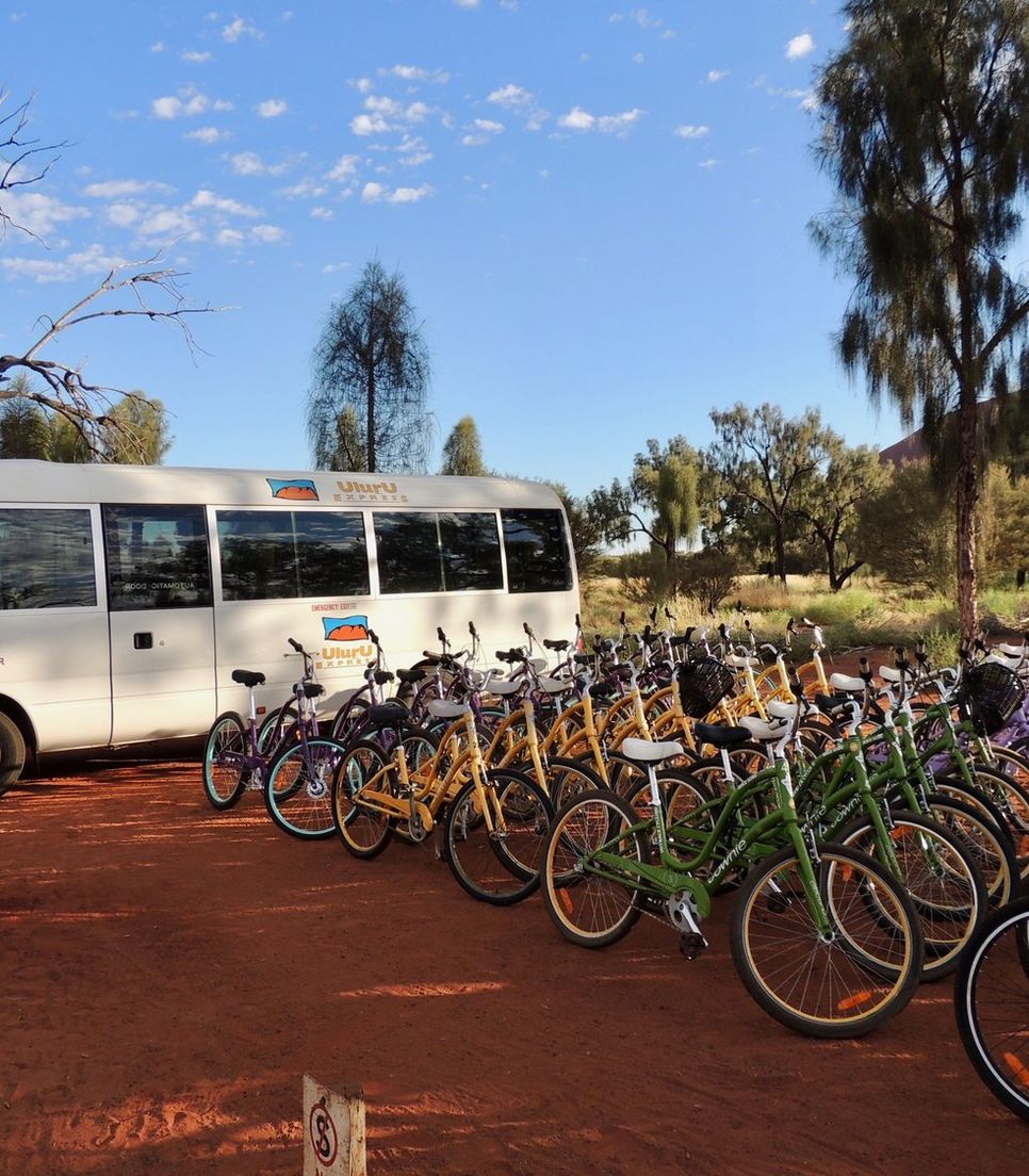 Discover Uluru by bike