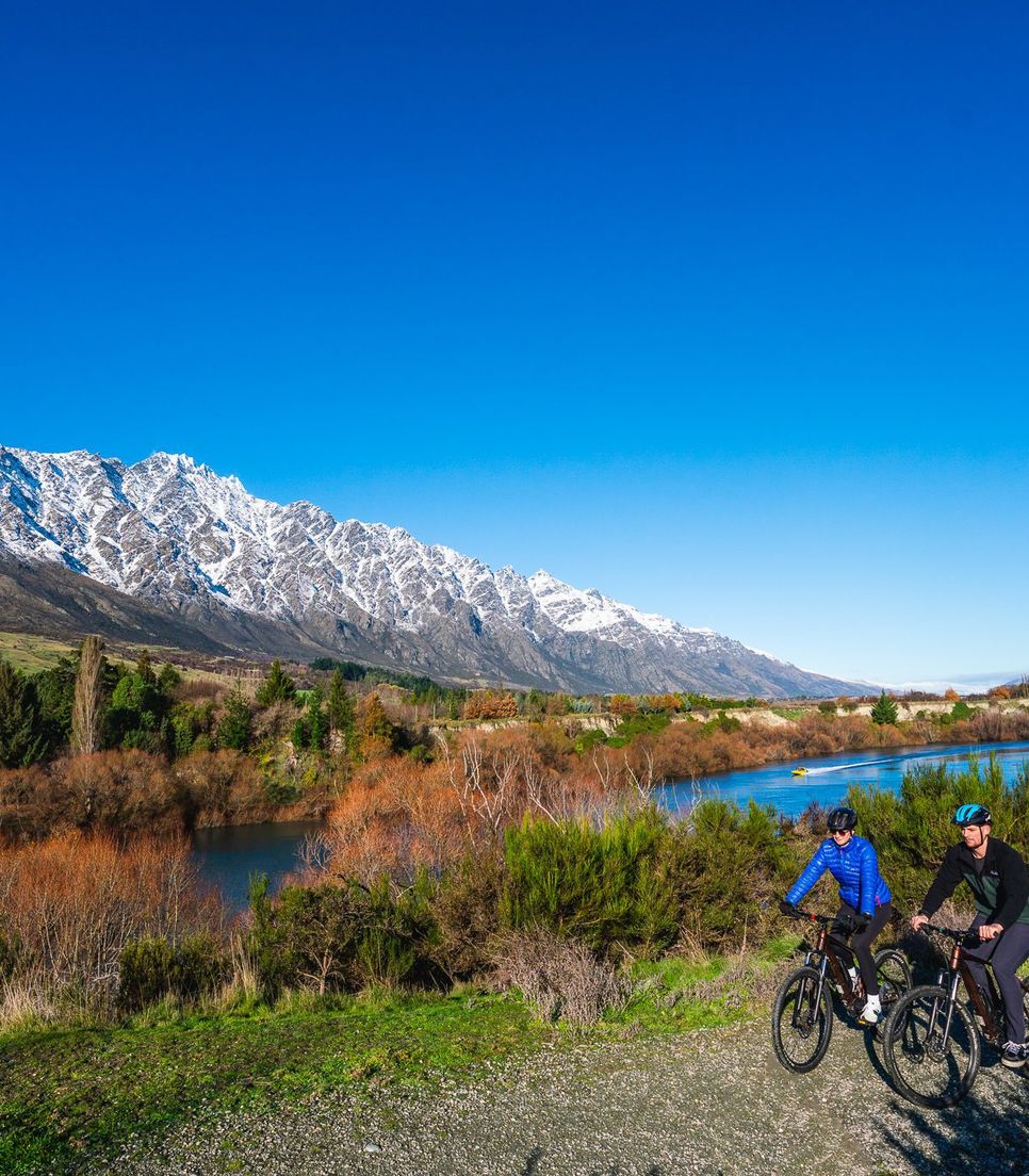Cycle with friends, family, or solo as you explore this lovely route